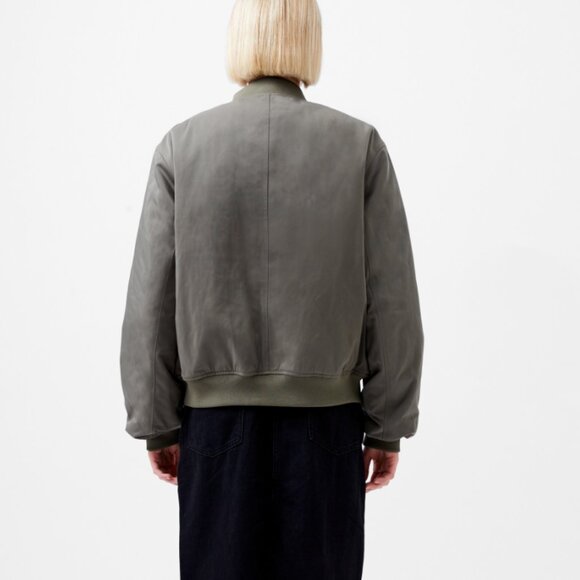 French Connection Behati Satin Bomber Jacket - Picture 3 of 9